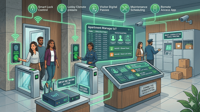 Apartment Manager IoT